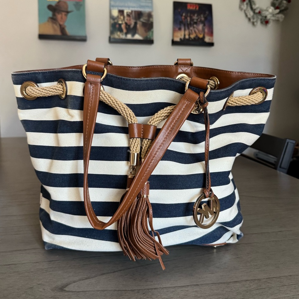 Michael Kors Marina Large Gathered Tote